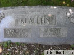 John Carl William Klafehn, Sr