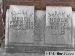 Sarah J Noble Merck