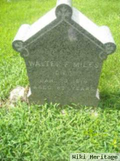 Walter F. Miles