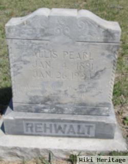 Allis Pearl Cox Rehwalt