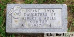 Infant Twin Daughters Kortje