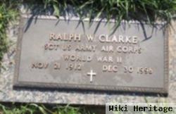 Dr Ralph W Clarke