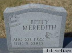 Betty J. Highbaugh Meredith