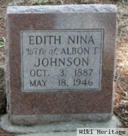 Edith Nina Garrett Johnson