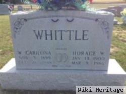 Wealthy Carilona Norfleet Whittle