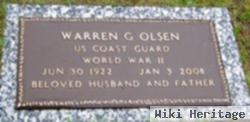 Warren G Olsen