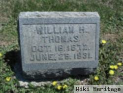 William H Thomas