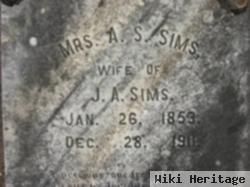 Mrs Augusta Smith Sims