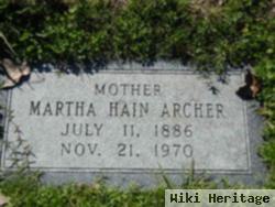 Martha Hain Archer