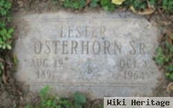 Lester Osterhorn, Sr