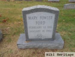 Mary Fowler Ford