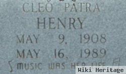 Cleo Patra Henry