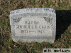 Gertrude M Jones Crain