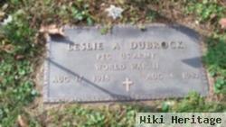 Leslie A Dubrock