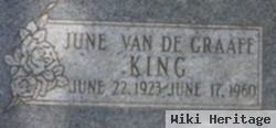 June Van De Graaff King