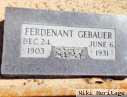 Ferdenant Gebauer