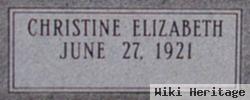 Christine Elizabeth Reeves Killian