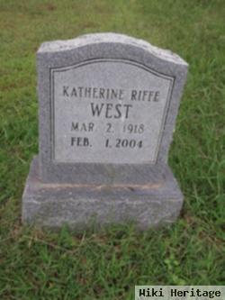 Kathrine Riffe West