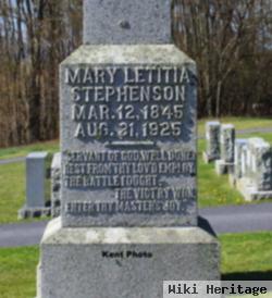 Mary Letitia Campbell Stephenson