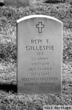 Roy T Gillespie