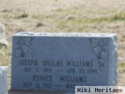 Joseph Dallas Williams, Sr