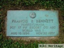 Sgt Francis Elmer Bennett