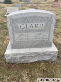 John W Clapp