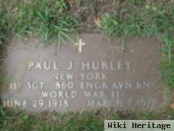 Paul J "pete" Hurley