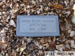 David Henry Bonner, Sr