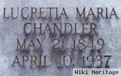 Lucretia Marie Chandler