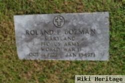 Roland P. Bozman