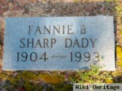 Fannie Belle Thaggard Sharp Dady