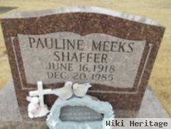 Pauline Victoria Meeks Shaffer