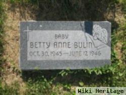 Betty Ann Bulin