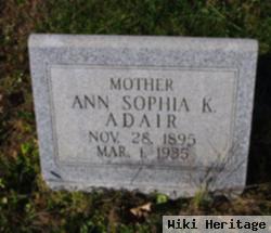 Ann Sophia Krall Adair