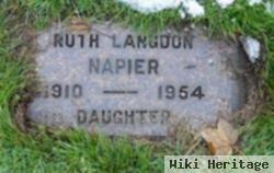 Ruth Langdon Napier