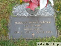 Harold Davis Carter