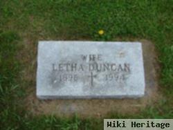 Letha Duncan Fagan