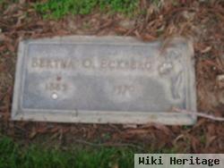 Bertha O. Eckberg