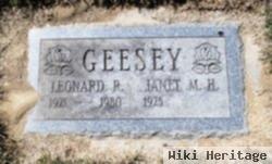 Leonard R Geesey