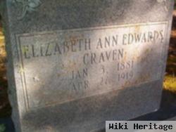 Elizabeth Ann Edwards Craven