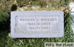 Matilda Caroline Curtis Boulden