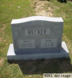 Fred Henry Recker