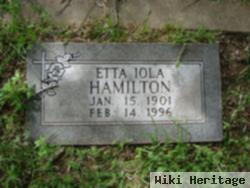 Etta Iola Miller Hamilton