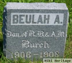 Beulah A Burch