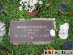 Corp Harold F Sheets