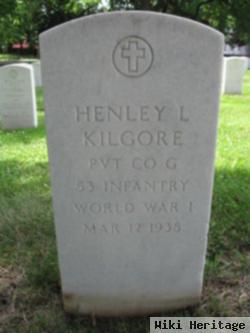 Pvt Henley L Kilgore