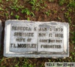 Rebecca S Shumate Moseley