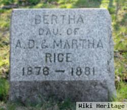 Bertha Rice