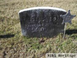 Pvt Frederick Cook